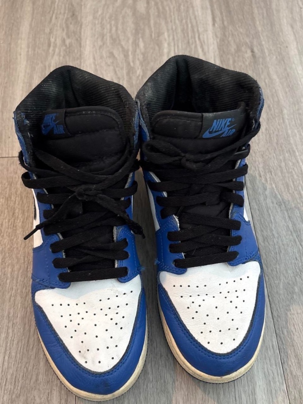 Nike Jordan 1s royal blues
